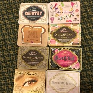 Too face mini palettes 15$ each